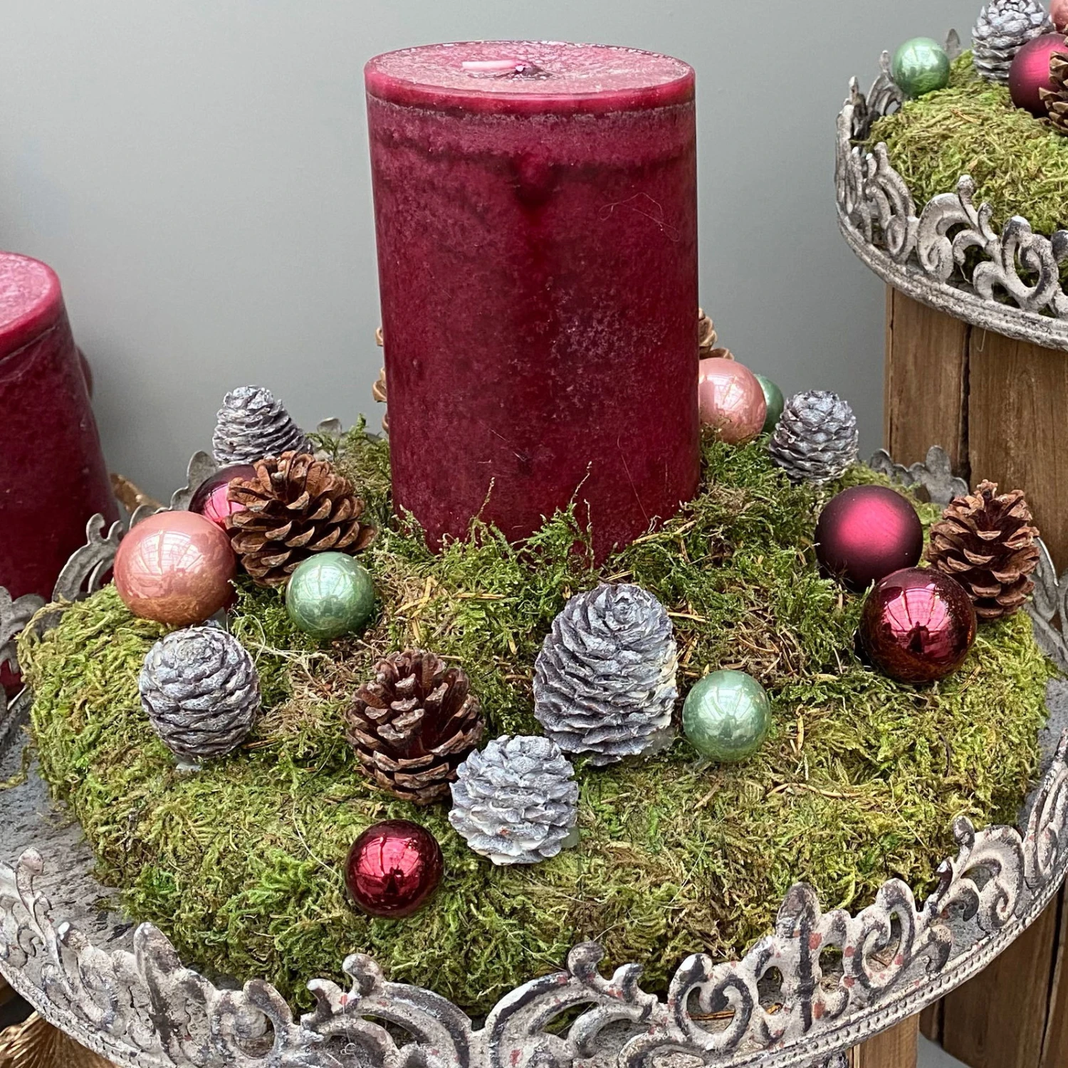 Waldmoos In Der Holzkiste, Ca. 25x13x7 Cm, 4er-Set 5 Waldmoos In Der Holzkiste, Ca. 25x13x7 Cm, 4er-Set – Bild 5