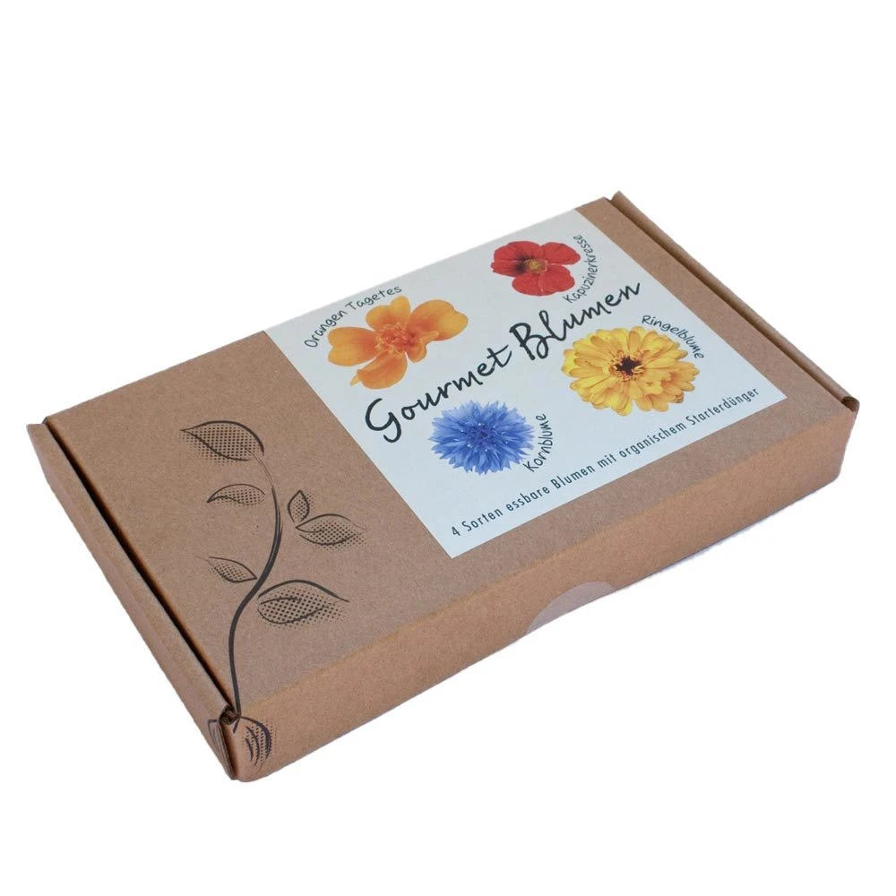 Blumensamen-Set Gourmet Blumen, Essbar, Bienenfreundlich, Dekorativ 2 Blumensamen-Set Gourmet Blumen, Essbar, Bienenfreundlich, Dekorativ – Bild 2