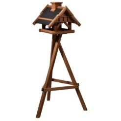 Vogelhaus Inkl. Ständer, Holz, Bernstein, 39 X 38 X 33 Cm 9 Vogelhaus Inkl. Ständer, Holz, Bernstein, 39 X 38 X 33 Cm -Naturgrün Verkaufsgeschäft 0910101485 Vogelhaus inkl Staender 5 111709