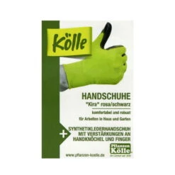 Kölle Arbeitshandschuhe "Kira" Rosa/schwarz -Naturgrün Verkaufsgeschäft 0910703037 Koelle Arbeitshandschuh Kira Gr08 rosa schwarz 4 16823