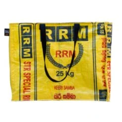 Wertstoffsammeltasche, Bunt, Aus Reissäcken, Ca. 40 X 40 X 50 Cm -Naturgrün Verkaufsgeschäft 0910704472 Wertstoffsammel Tasche 3 1 117991