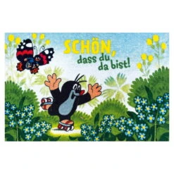 Fußmatte 'Schön, Dass Du Da Bist', 40 X 60 Cm