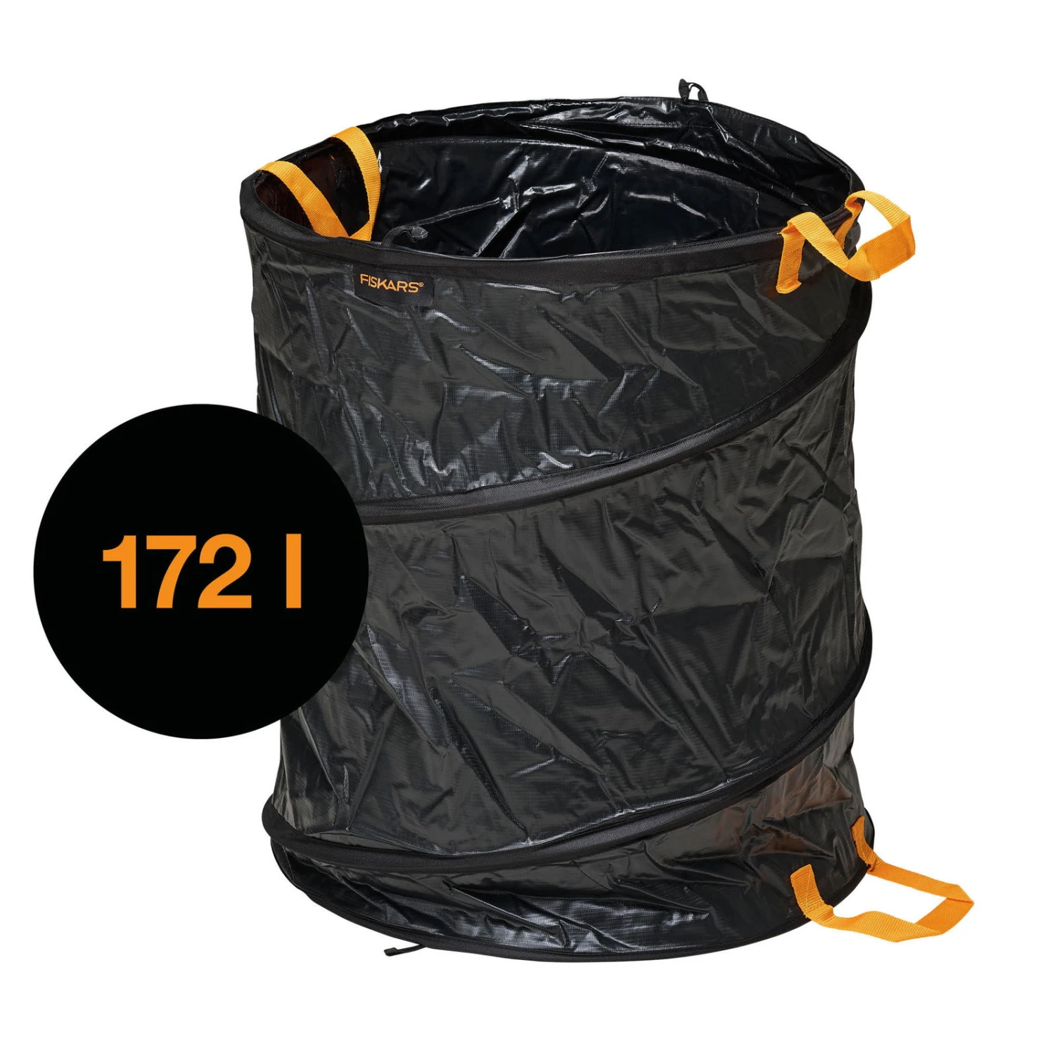 Fiskars Gartensack 'Solid PopUp', Orange, 172 Liter 2 Fiskars Gartensack 'Solid PopUp', Orange, 172 Liter – Bild 2