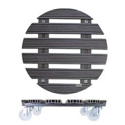 Multi Roller WPC, 120 Kg Tragkraft, Ca. 50 X 50 X 11 Cm -Naturgrün Verkaufsgeschäft 0920600471 multi roller wpc anthrazit 6 116662