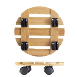 Multi Roller Bambus, 100 Kg Tragkraft, Ø 29 Cm 10 Multi Roller Bambus, 100 Kg Tragkraft, Ø 29 Cm -Naturgrün Verkaufsgeschäft 0920600474 multi roller bambus hell 1 116673