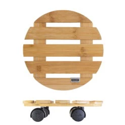 Multi Roller Bambus, 100 Kg Tragkraft, Ø 29 Cm 9 Multi Roller Bambus, 100 Kg Tragkraft, Ø 29 Cm -Naturgrün Verkaufsgeschäft 0920600474 multi roller bambus hell 6 116668