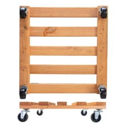 Multi Roller, Tragkraft 120 Kg, Hellbraun, Ca. 10 X 38 X 38 Cm -Naturgrün Verkaufsgeschäft 0920600514multi roller kiefer kastanie 1 116715