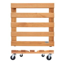 Multi Roller, Tragkraft 120 Kg, Hellbraun, Ca. 10 X 38 X 38 Cm -Naturgrün Verkaufsgeschäft 0920600514multi roller kiefer kastanie 6 116710