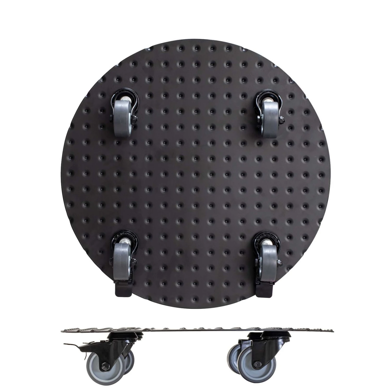 Pflanzenroller 'Alaska', Tragkraft 150 Kg, Anthrazit, Alu, 7 X 38 X 38 Cm 5 Pflanzenroller 'Alaska', Tragkraft 150 Kg, Anthrazit, Alu, 7 X 38 X 38 Cm – Bild 5