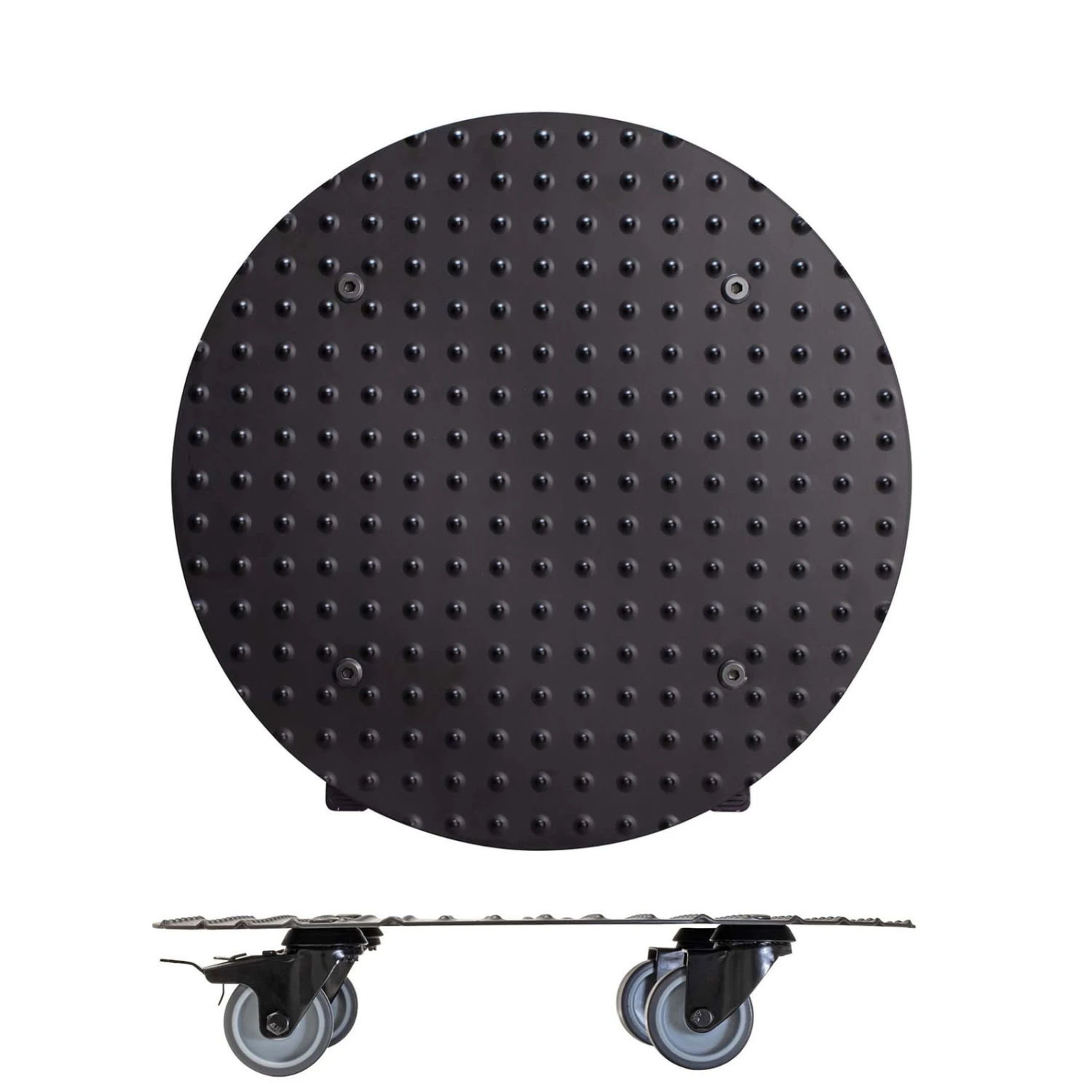 Pflanzenroller 'Alaska', Tragkraft 150 Kg, Anthrazit, Alu, 7 X 38 X 38 Cm 4 Pflanzenroller 'Alaska', Tragkraft 150 Kg, Anthrazit, Alu, 7 X 38 X 38 Cm – Bild 4