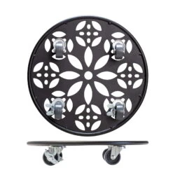 Pflanzenroller GH0936/0937, Tragkraft 100 Kg, Schwarz, Ø 30 Cm -Naturgrün Verkaufsgeschäft 0920600520 pflanzenroller 1 116745