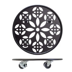 Pflanzenroller GH0936/0937, Tragkraft 100 Kg, Schwarz, Ø 30 Cm -Naturgrün Verkaufsgeschäft 0920600520 pflanzenroller 6 116740