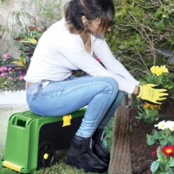 Gartenhocker 'Roll’n‘Kneel', Tragkraft 100 Kg -Naturgrün Verkaufsgeschäft 0920600538 Roll N Kneel 4in1 Gartenhocker TK 100kg 1 118897