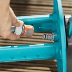 Schlauchwagen AquaRoll S, Gardena, Schlauchlängen Bis 15 M -Naturgrün Verkaufsgeschäft 0930200441 Schlauchwagen Aqua Roll S Set kpl mit 20m Schlauch und Systemteilen 7 61594