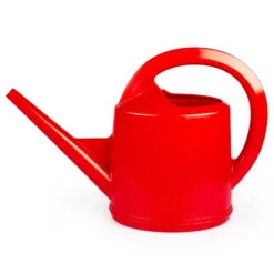Stöckli Gießkanne, Rot, Mit Brausekopf, Kunststoff -Naturgrün Verkaufsgeschäft 0930401296 Damengiesskanne 7l mit Brause rot1 74256