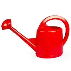 Stöckli Gießkanne, Rot, Mit Brausekopf, Kunststoff -Naturgrün Verkaufsgeschäft 0930401296 Damengiesskanne 7l mit Brause rot3 74255