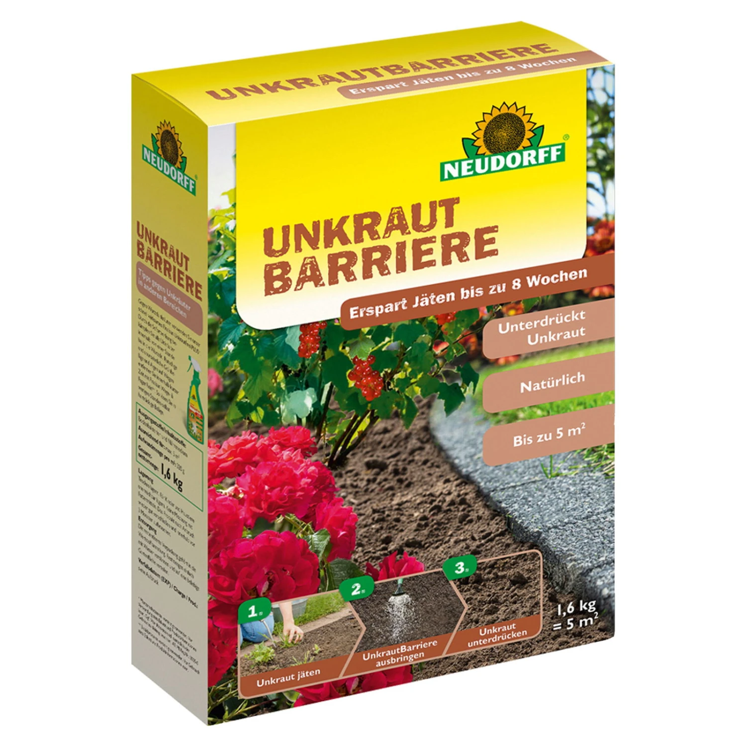 Unkraut Barriere, 1,6 Kg 1 Unkraut Barriere, 1,6 Kg