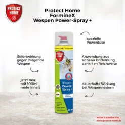 Protect Home Wespen-Powerspray, 600 Ml -Naturgrün Verkaufsgeschäft 0950300982 Wespen Powerspray 600ml 1 107289