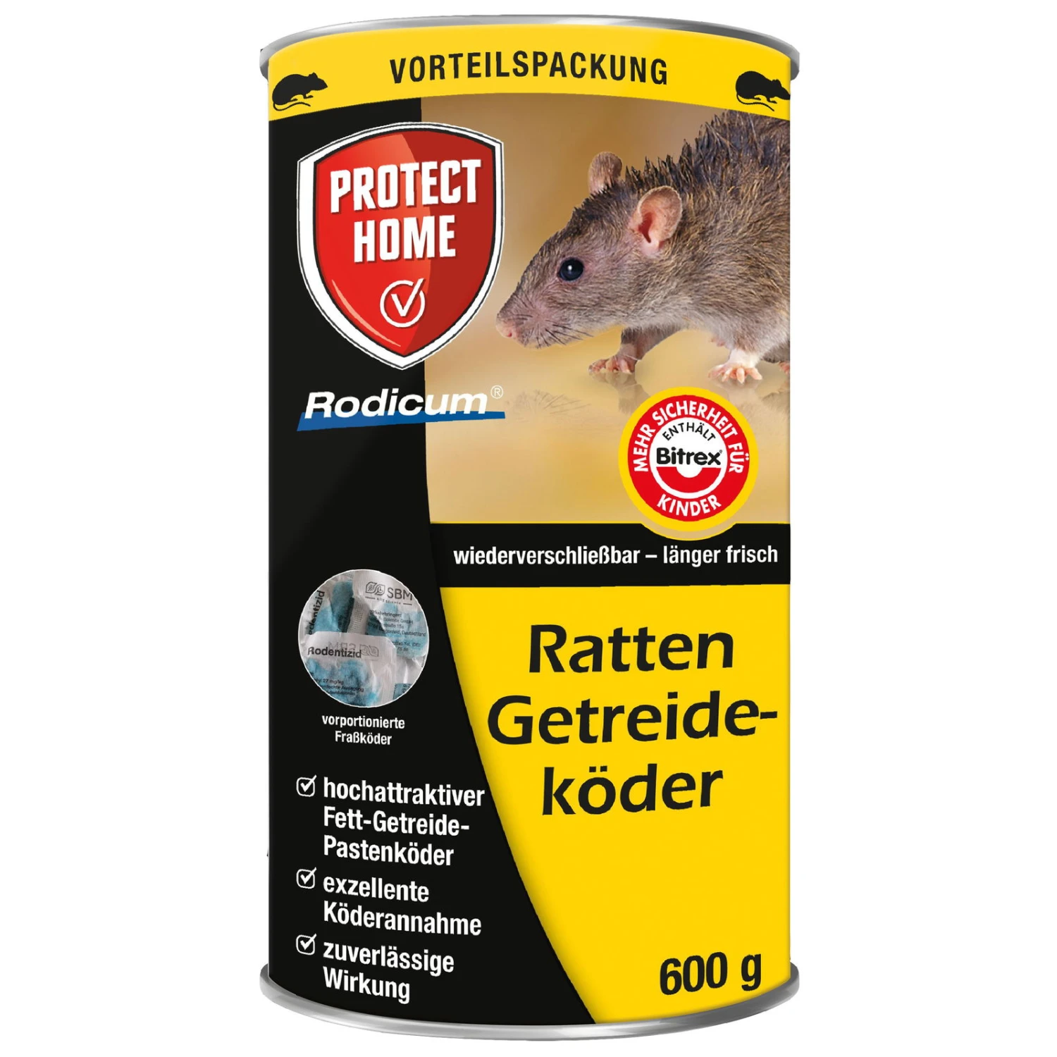 Protect Home Ratten-Getreideköder 1 Protect Home Ratten-Getreideköder