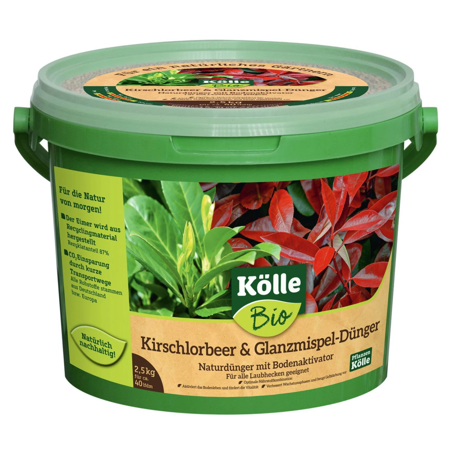 Bio Kirschlorbeer & Glanzmispel-Dünger, 2,5 Kg 1 Bio Kirschlorbeer & Glanzmispel-Dünger, 2,5 Kg