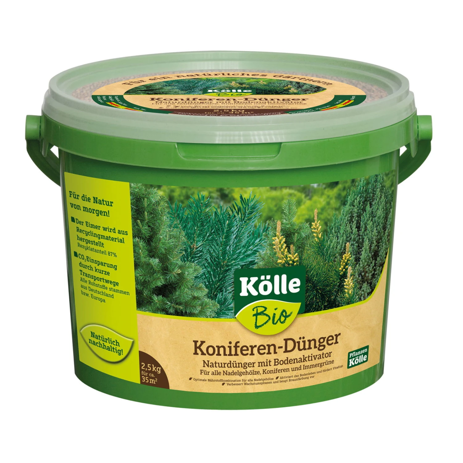 Kölle Bio Koniferendünger, 2,5 Kg Eimer 1 Kölle Bio Koniferendünger, 2,5 Kg Eimer