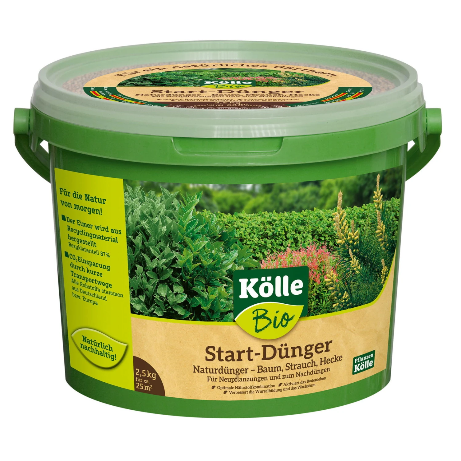 Kölle Bio Startdünger Für Bäume, Sträucher & Hecken, 2,5kg Eimer 1 Kölle Bio Startdünger Für Bäume, Sträucher & Hecken, 2,5kg Eimer