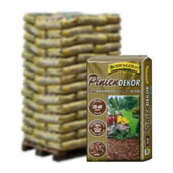 Piniendekor Braun, 25-45 Mm, 2340 L Gesamt, 39 Sack á 60 L