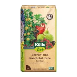 Beeren- Und Naschobst-Erde Torffrei, 780l, 39 Sack á 20l, Palettenware -Naturgrün Verkaufsgeschäft 0960300179 0960300198 Koelle Bio Beeren Naschobsterde troffrei 20l PAL120 88381