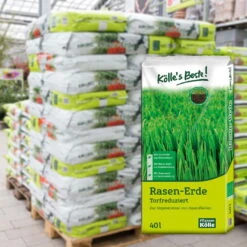 Kölle's Beste Rasenerde Torfreduziert, 1200l, 30 Sack à 40 Liter