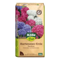 Kölle Bio Hortensienerde Torffrei, 1200l, 60 Sack á 20l -Naturgrün Verkaufsgeschäft 0960300240 Koelle Bio Hortensienerde 20l 85664