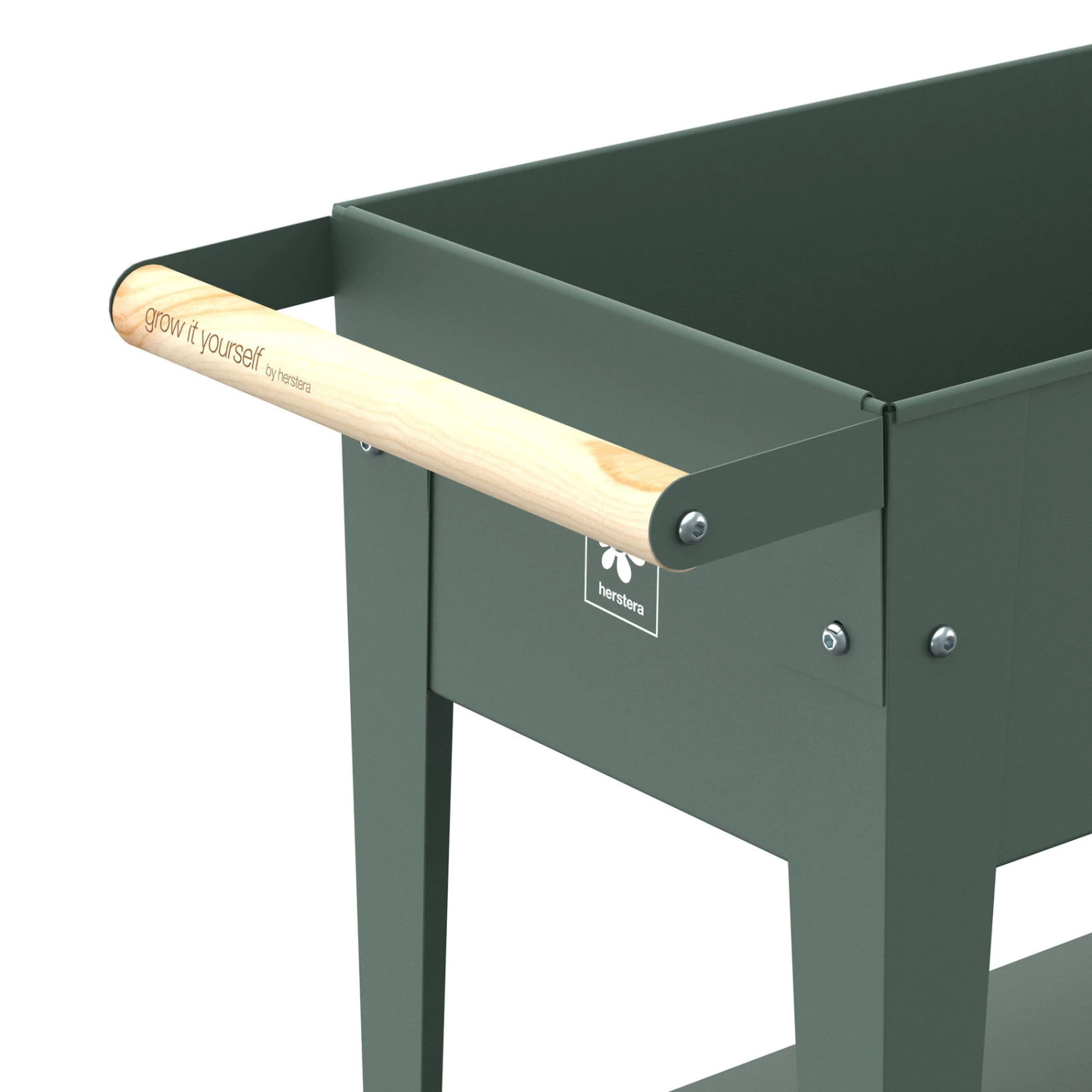 Hochbeet Urban Garden Trolley, Grün, 75 X 35 X 80 Cm 2 Hochbeet Urban Garden Trolley, Grün, 75 X 35 X 80 Cm – Bild 2