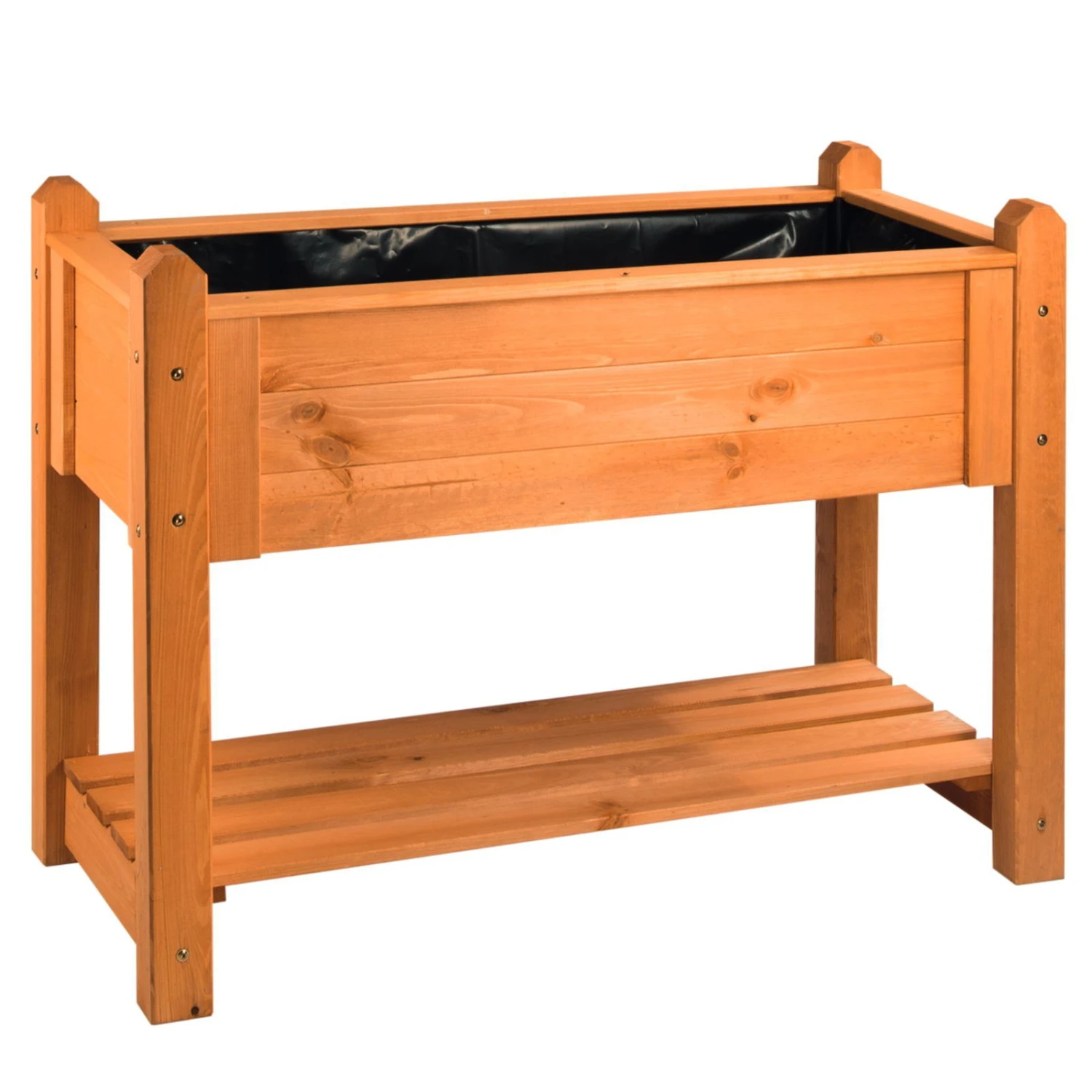 Hochbeet 'Premium', Honigbraun, Ca. 113 X 59 X 84,5 Cm 1 Hochbeet 'Premium', Honigbraun, Ca. 113 X 59 X 84,5 Cm