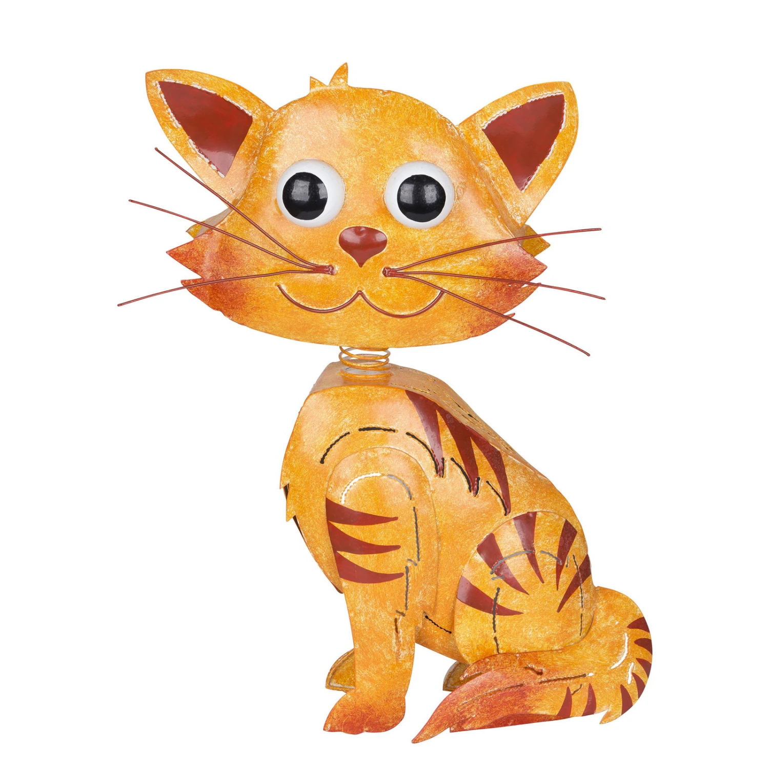 Kölle Gartenfigur Katze Leo, Orange, 41 X 30 X 11 Cm 1 Kölle Gartenfigur Katze Leo, Orange, 41 X 30 X 11 Cm