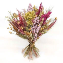 Trockenblumen DIY-Set, Natur-rosa, Länge Ca. 60 Cm -Naturgrün Verkaufsgeschäft 1055300012 Trockenblumen DIY Box pink gemischt WS 1 95061