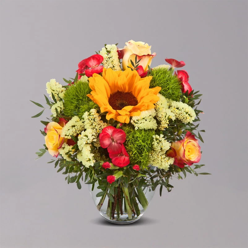 Blumenstrauß 'Sonnige Grüße' Inkl. Gratis Grußkarte 2 Blumenstrauß 'Sonnige Grüße' Inkl. Gratis Grußkarte – Bild 2
