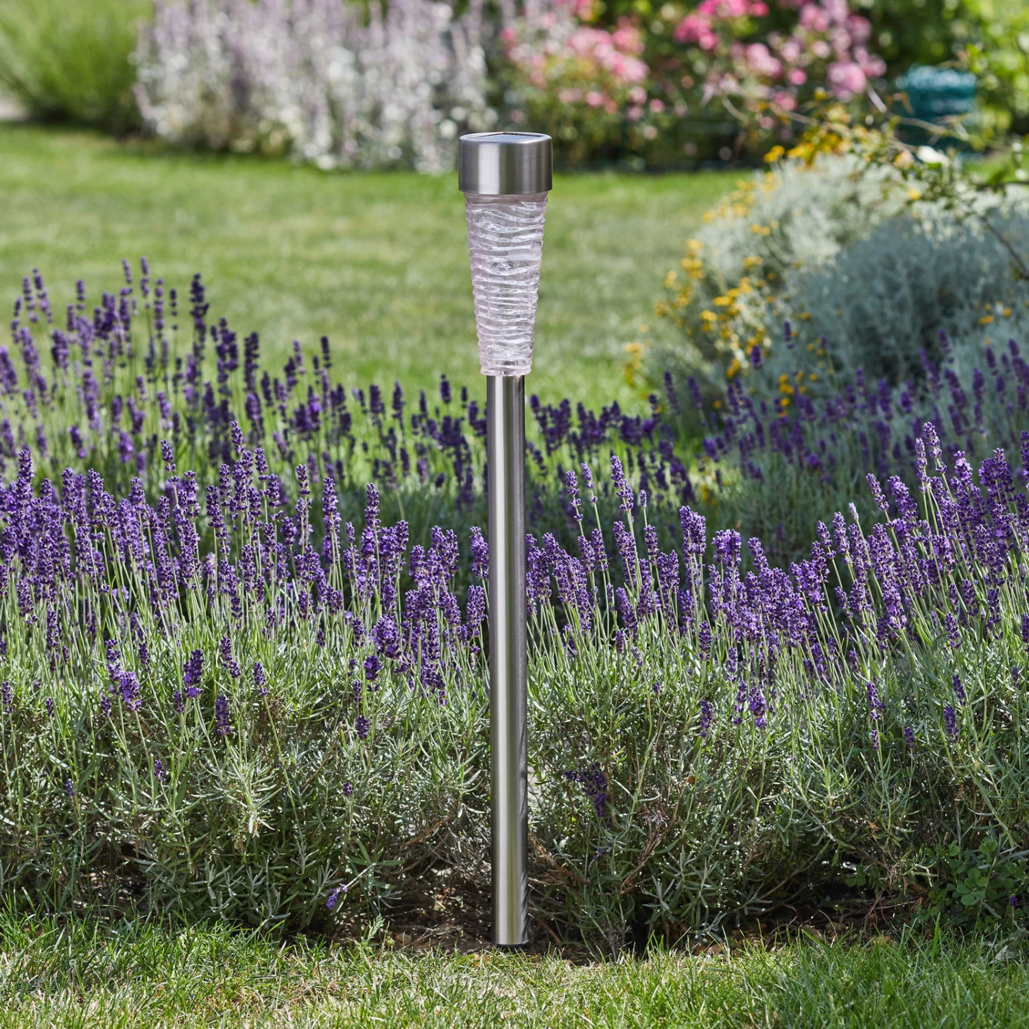 Rundumsolarleuchte, Grau, 10 Lumen, 79,5 X 7,5 Cm 2 Rundumsolarleuchte, Grau, 10 Lumen, 79,5 X 7,5 Cm – Bild 2