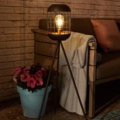 Solarlaterne 'Lighthouse', Schwarz, Metall, Höhe 92 Cm 7 Solarlaterne 'Lighthouse', Schwarz, Metall, Höhe 92 Cm -Naturgrün Verkaufsgeschäft 2950100608 Solar Motive Laterne metall Modell Lighthouse H92cm 6 96753