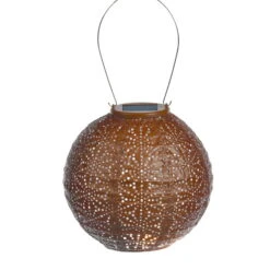 Solarlaterne 'Round 20', Kupfer, Ø 20 X 18 Cm 11 Solarlaterne 'Round 20', Kupfer, Ø 20 X 18 Cm -Naturgrün Verkaufsgeschäft 2950100662 Round 20 105805