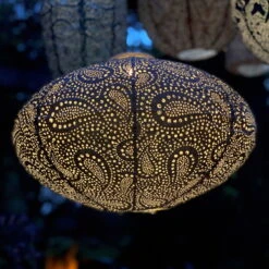 Solarlaterne 'Oval 40', Taupe, Ø 40 X 27 Cm -Naturgrün Verkaufsgeschäft 2950100685 Oval 40 Taupe 2 105799