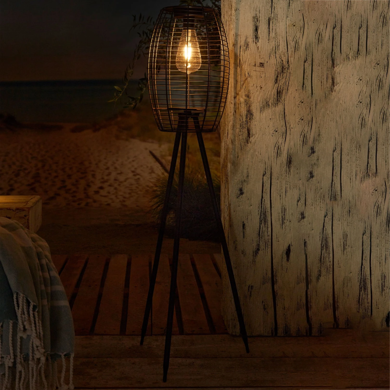 Solar-Standleuchte 'Killarney', Schwarz, Metall, Ø 20,5 X H 32 Cm 3 Solar-Standleuchte 'Killarney', Schwarz, Metall, Ø 20,5 X H 32 Cm – Bild 3