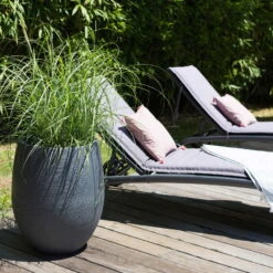 Pflanzgefäß Graphit Egg, Anthrazit, Wasserdicht, Robust 8 Pflanzgefäß Graphit Egg, Anthrazit, Wasserdicht, Robust -Naturgrün Verkaufsgeschäft 3210103698 Pflanzgefaess Graphit Egg anthrazit D50xH60cm 53Ltr 5 62073