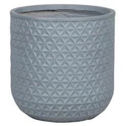 Pflanzgefäß 'Chester 04', Hellgrau