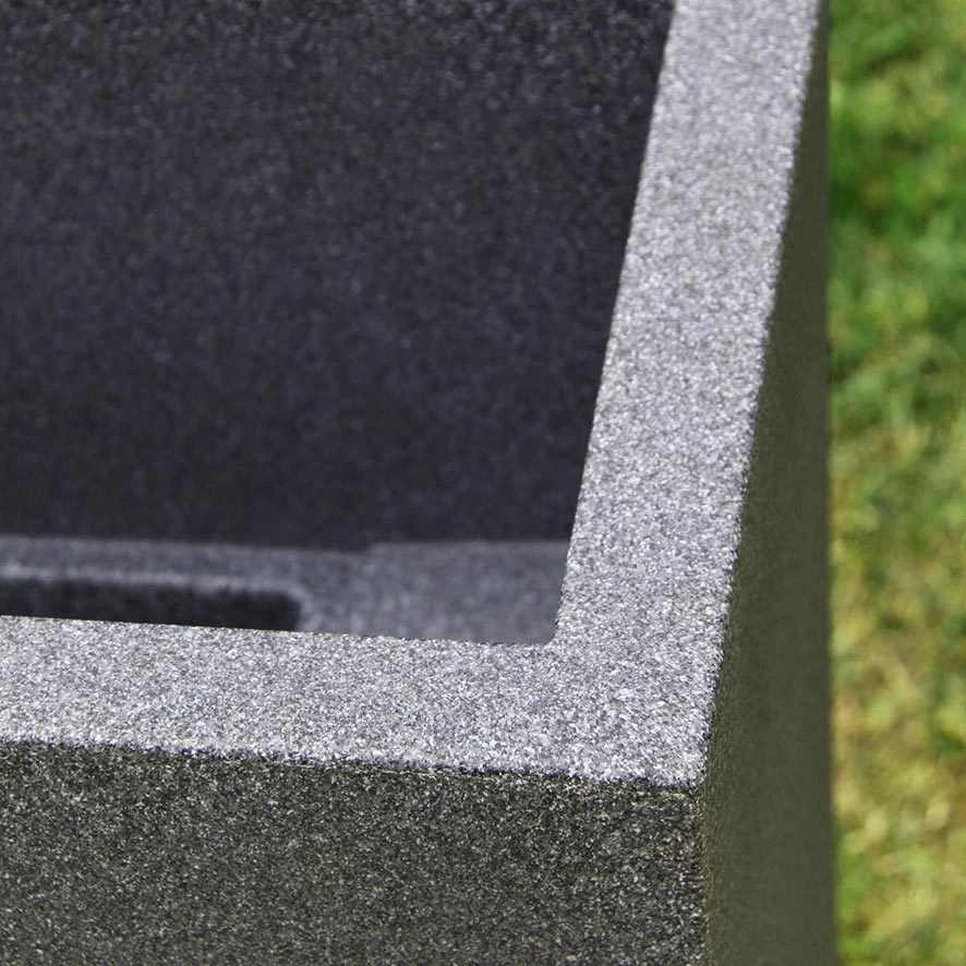 Pflanzkasten Kube High, Granit, L 80 X B 30 X H 70 Cm 3 Pflanzkasten Kube High, Granit, L 80 X B 30 X H 70 Cm – Bild 3