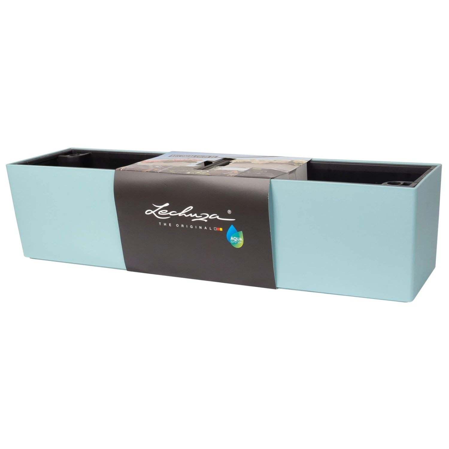 LECHUZA Balkonkasten 'Balconera Color 80', Pastellgrün, 80 X 19 X 19 Cm 1 LECHUZA Balkonkasten 'Balconera Color 80', Pastellgrün, 80 X 19 X 19 Cm