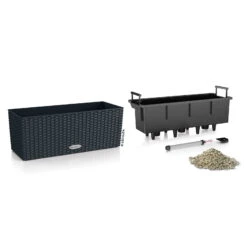 Balconera Cottage 50', Graphit Schwarz, Ca. 50 X 19 X 19 Cm -Naturgrün Verkaufsgeschäft 3230101161 Balconera Cottage 50 1 103353