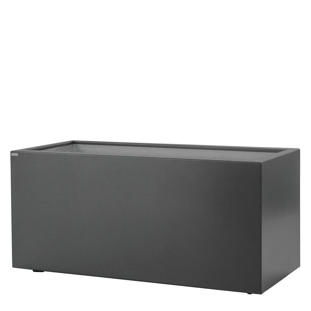 Pflanztrog Quader, Anthrazit, L 90 X B 40 X H 40 Cm 1 Pflanztrog Quader, Anthrazit, L 90 X B 40 X H 40 Cm