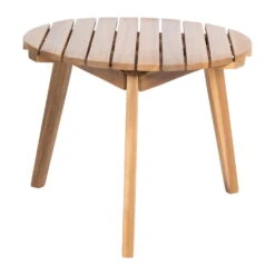 Hocker/Beistelltisch FSC®-Akazienholz Rund Ø Ca. 50 Cm, Höhe 40 Cm -Naturgrün Verkaufsgeschäft 3910201566 Hocker Beistelltisch Koelle 50cm rund 40cm FSC Akazie 48040