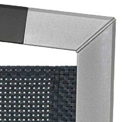 Sieger Exklusiv Stapelsessel Trento Graphit, Bezug Grau -Naturgrün Verkaufsgeschäft 3910302203 Stapelsessel Trento graphit Bezug grau 02 39781