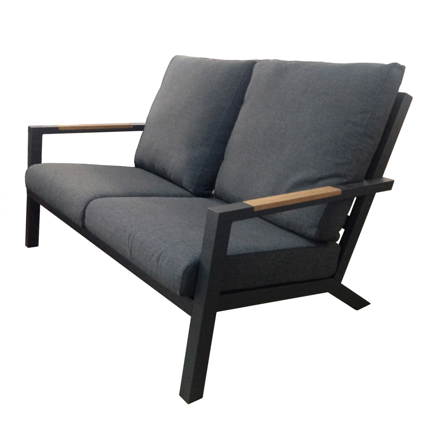 Bank "Australien" Inkl. Auflage, Zweisitzer, Aluminium Und Polyester 1 Bank "Australien" Inkl. Auflage, Zweisitzer, Aluminium Und Polyester