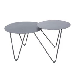 4-teilige Lounge-Gruppe 'Bella', Schwarz, Inklusive Auflagen -Naturgrün Verkaufsgeschäft 3910302533 Alu Loungergruppe Bella 4tlg schwarz inkl Kissen hellgrau9 74491